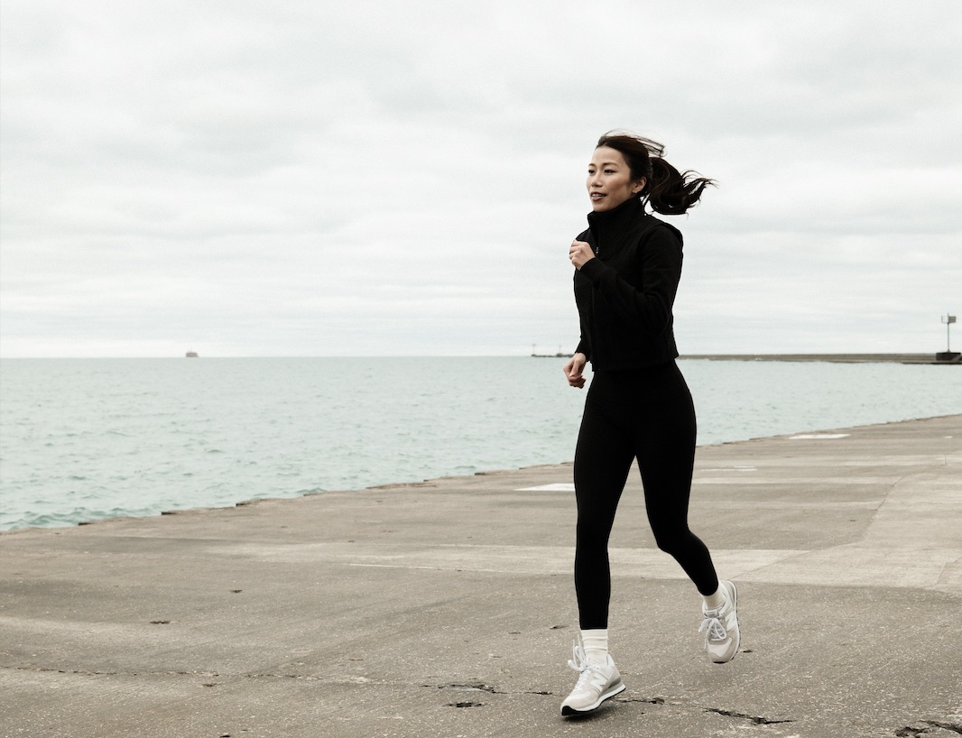 Kvinne som jogger